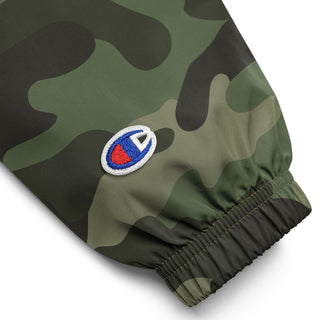 Jesus Saves Embroidered Champion Packable Jacket ShellMiddy embroidered-champion-packable-jacket-olive-green-camo-product-details-654af2e33ab4c