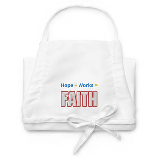 Hope Works Faith Embroidered Apron ShellMiddy Aprons