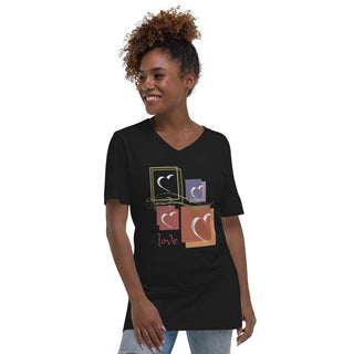 Lots of Love T-Shirt ShellMiddy Lots of Love T-Shirt Shirts & Tops unisex-v-neck-tee-black-front-62d326b6b2a8c unisex-v-neck-tee-black-front-62d326b6b2a8c-3