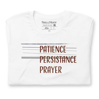 Patience Persistence Prayer T-Shirt ShellMiddy Patience Persistence Prayer T-Shirt Shirts & Tops unisex-staple-t-shirt-white-front-62d2040157b21 unisex-staple-t-shirt-white-front-62d2040157b21-0