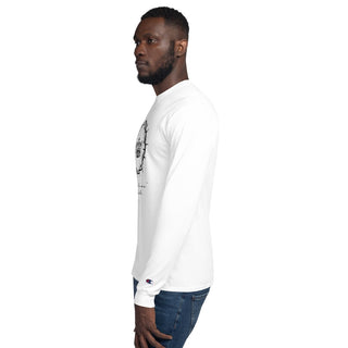 Blessed is the Man - Men's Champion Long Sleeve Shirt ShellMiddy mens-champion-long-sleeve-shirt-white-left-654b0ec53d9f3
