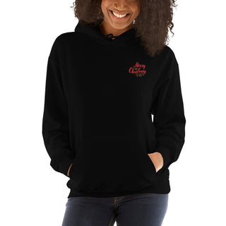 Merry Christmas Embroidered Unisex Hoodie ShellMiddy unisex-heavy-blend-hoodie-black-front-655865fbb8308