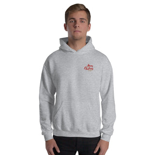 Merry Christmas Embroidered Unisex Hoodie ShellMiddy unisex-heavy-blend-hoodie-sport-grey-front-655865fbab764