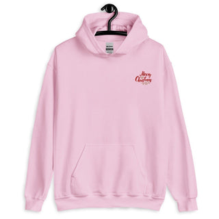 Merry Christmas Embroidered Unisex Hoodie ShellMiddy unisex-heavy-blend-hoodie-light-pink-front-655865fbb2805