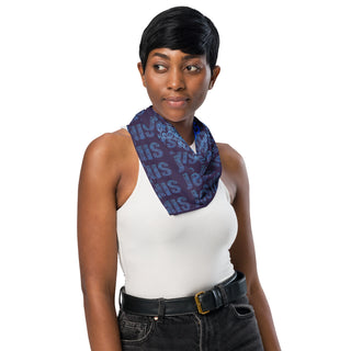 Jesus Microtype All-Over Print Bandana