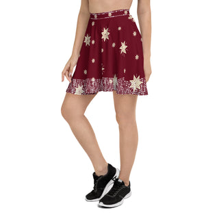 Christmas Starry Skater Skirt