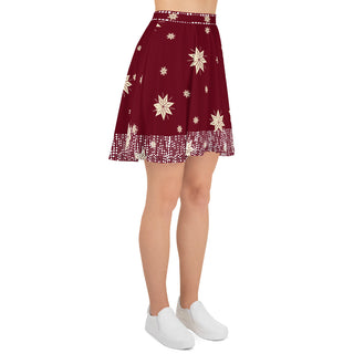 Christmas Starry Skater Skirt