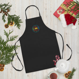 Bread & Blessings Embroidered Apron – Christian Kitchen Essentials apron, baking apron, bread and blessings, christian apron, christian gifts, cooking apron, embroidered apron, faith kitchen decor, hostess gifts, scripture apron ShellMiddy Aprons Product mockup