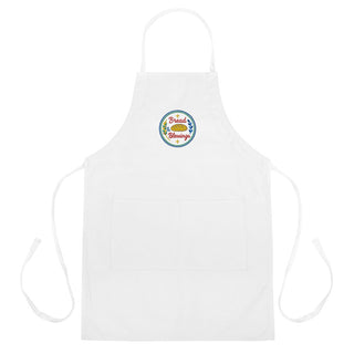 Bread & Blessings Embroidered Apron – Christian Kitchen Essentials apron, baking apron, bread and blessings, christian apron, christian gifts, cooking apron, embroidered apron, faith kitchen decor, hostess gifts, scripture apron ShellMiddy Aprons Product mockup