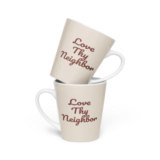 Love Thy Neighbor™ Latte Mug (12 oz)