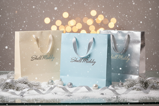 Shopping bags, New Year, ShellMiddy, Winter