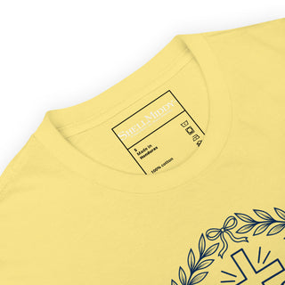 Product details of Thank GOD for Jesus Christian T-shirt in Cornsilk