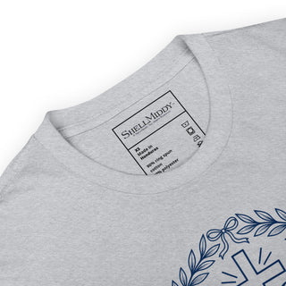 Product details of Thank GOD for Jesus Christian T-shirt in Sport Grey