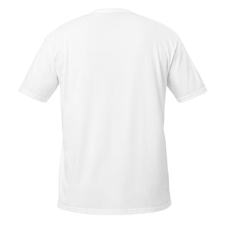Back view of Thank GOD for Jesus Christian T-shirt in White