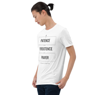 Patience Persistence Prayer T-Shirt
