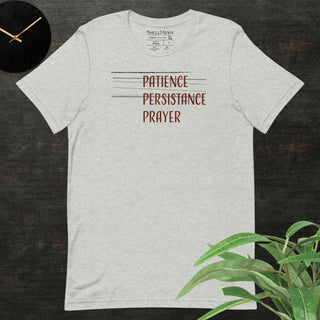 Patience Persistance Prayer Christian Religious T-Shirt