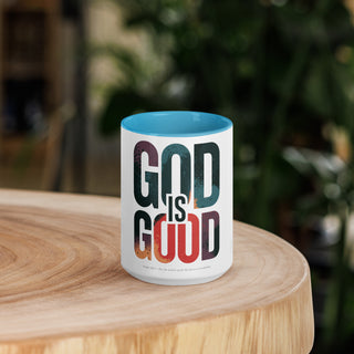 GOD Is GOOD Mug with Color Inside Accessories ShellMiddy 