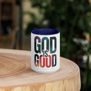 GOD Is GOOD Mug with Color Inside Accessories ShellMiddy 