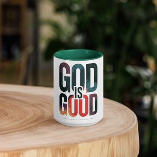 GOD Is GOOD Mug with Color Inside Accessories ShellMiddy 