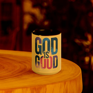 GOD Is GOOD Mug with Color Inside Accessories ShellMiddy 
