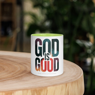 GOD Is GOOD Mug with Color Inside Accessories ShellMiddy 