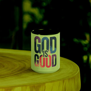 GOD Is GOOD Mug with Color Inside Accessories ShellMiddy 