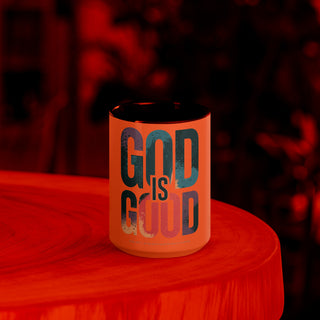 GOD Is GOOD Mug with Color Inside Accessories ShellMiddy 