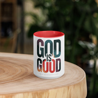GOD Is GOOD Mug with Color Inside Accessories ShellMiddy 