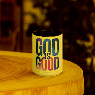 GOD Is GOOD Mug with Color Inside Accessories ShellMiddy 
