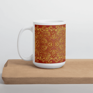 Antique Red Lace Glossy Mug ShellMiddy Antique Red Lace Glossy Mug white-glossy-mug-15oz-cutting-board-63ce0f7221590 white-glossy-mug-15oz-cutting-board-63ce0f7221590-6