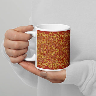 Antique Red Lace Glossy Mug ShellMiddy Antique Red Lace Glossy Mug white-glossy-mug-11oz-handle-on-left-63ce0a7455a27 white-glossy-mug-11oz-handle-on-left-63ce0a7455a27-2