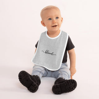 Blessed Embroidered Baby Bib ShellMiddy Blessed Embroidered Baby Bib Bibs embroidered-baby-bib-heather-gray-white-front-63ce19cd570ab embroidered-baby-bib-heather-gray-white-front-63ce19cd570ab-4