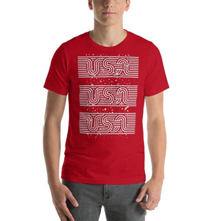 Celebrate USA T-Shirt ShellMiddy Celebrate USA T-Shirt Shirts & Tops Celebrate USA Cotton T-Shirt Red unisex-staple-t-shirt-red-front-62b8e8401dcb4 unisex-staple-t-shirt-red-front-62b8e8401dcb4-1