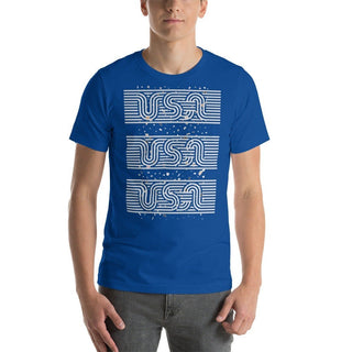 Celebrate USA T-Shirt ShellMiddy Celebrate USA T-Shirt Shirts & Tops Celebrate USA Cotton T-Shirt Blue unisex-staple-t-shirt-true-royal-front-62b8e84020a21 unisex-staple-t-shirt-true-royal-front-62b8e84020a21-0
