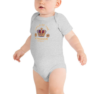 Child of the Kingdom Baby One Piece ShellMiddy Child of the Kingdom Baby One Piece One-Piece baby-short-sleeve-one-piece-athletic-heather-front-635f402b52e15 baby-short-sleeve-one-piece-athletic-heather-front-635f402b52e15-3