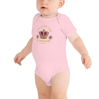Child of the Kingdom Baby One Piece ShellMiddy Child of the Kingdom Baby One Piece One-Piece baby-short-sleeve-one-piece-pink-front-635f402b5397c baby-short-sleeve-one-piece-pink-front-635f402b5397c-6