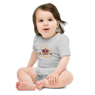 Child of the Kingdom Baby One Piece ShellMiddy Child of the Kingdom Baby One Piece One-Piece baby-short-sleeve-one-piece-athletic-heather-front-635f402b545a1 baby-short-sleeve-one-piece-athletic-heather-front-635f402b545a1-6