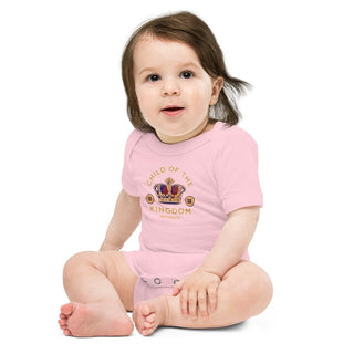 Child of the Kingdom Baby One Piece ShellMiddy Child of the Kingdom Baby One Piece One-Piece baby-short-sleeve-one-piece-pink-front-635f402b54742 baby-short-sleeve-one-piece-pink-front-635f402b54742-4