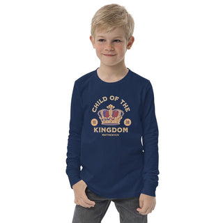 Child of the Kingdom Youth tee ShellMiddy Child of the Kingdom Youth tee Shirts & Tops youth-long-sleeve-tee-navy-front-635f42ab41ae1 youth-long-sleeve-tee-navy-front-635f42ab41ae1-2