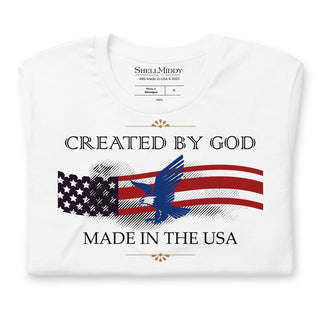 Created by GOD T-Shirt ShellMiddy Created by GOD T-Shirt Shirts & Tops Created by GOD T-Shirt Zoom unisex-staple-t-shirt-white-front-62b8db7cae82d unisex-staple-t-shirt-white-front-62b8db7cae82d-1