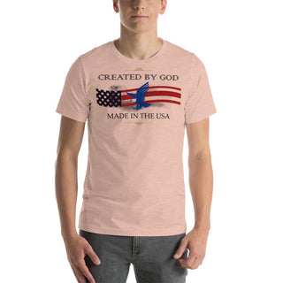 Created by GOD T-Shirt ShellMiddy Created by GOD T-Shirt Shirts & Tops Created by GOD T-Shirt Peach unisex-staple-t-shirt-heather-prism-peach-front-62b8db7cb4155 unisex-staple-t-shirt-heather-prism-peach-front-62b8db7cb4155-9