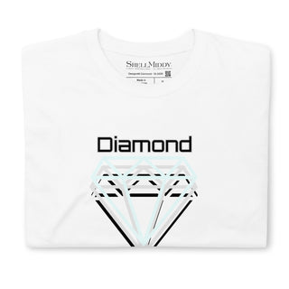 Diamond T-Shirt ShellMiddy Diamond T-Shirt Shirts & Tops Diamond T-Shirt White Cotton unisex-basic-softstyle-t-shirt-white-front-62d234d8c0848 unisex-basic-softstyle-t-shirt-white-front-62d234d8c0848-5