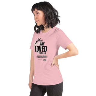 Everlasting Love Unisex T-shirt ShellMiddy Everlasting Love Unisex T-shirt Shirts & Tops unisex-staple-t-shirt-pink-left-front-63e1f65505d8b unisex-staple-t-shirt-pink-left-front-63e1f65505d8b-5