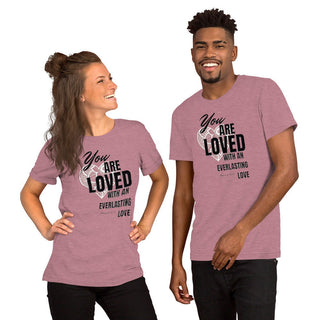 Everlasting Love Unisex T-shirt ShellMiddy Everlasting Love Unisex T-shirt Shirts & Tops unisex-staple-t-shirt-heather-orchid-front-63e1f65512653 unisex-staple-t-shirt-heather-orchid-front-63e1f65512653-6
