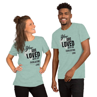 Everlasting Love Unisex T-shirt ShellMiddy Everlasting Love Unisex T-shirt Shirts & Tops unisex-staple-t-shirt-heather-prism-dusty-blue-front-63e1f65518581 unisex-staple-t-shirt-heather-prism-dusty-blue-front-63e1f65518581-4