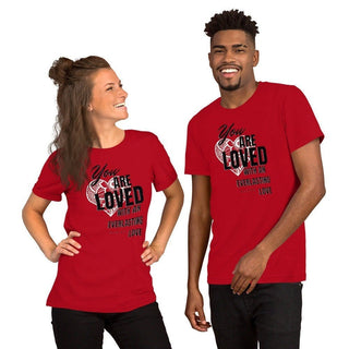Everlasting Love Unisex T-shirt ShellMiddy Everlasting Love Unisex T-shirt Shirts & Tops unisex-staple-t-shirt-red-front-63e1f654cfd68 unisex-staple-t-shirt-red-front-63e1f654cfd68-7