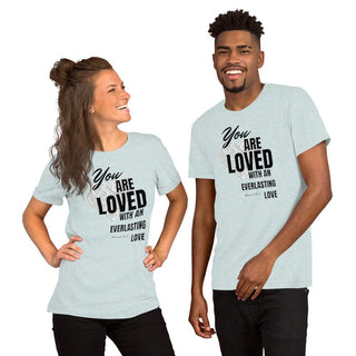 Everlasting Love Unisex T-shirt ShellMiddy Everlasting Love Unisex T-shirt Shirts & Tops unisex-staple-t-shirt-heather-prism-ice-blue-front-63e1f65547f06 unisex-staple-t-shirt-heather-prism-ice-blue-front-63e1f65547f06-0