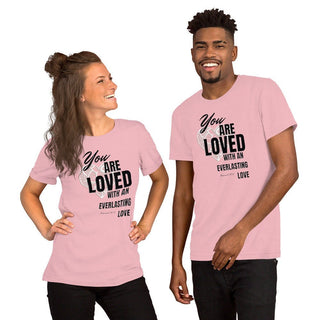 Everlasting Love Unisex T-shirt ShellMiddy Everlasting Love Unisex T-shirt Shirts & Tops unisex-staple-t-shirt-pink-front-63e1f65524771 unisex-staple-t-shirt-pink-front-63e1f65524771-4