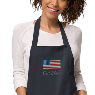 GOD Bless USA Flag Organic Apron ShellMiddy GOD Bless USA Flag Organic Apron Aprons organic-cotton-apron-navy-zoomed-in-6493aba66e446 organic-cotton-apron-navy-zoomed-in-6493aba66e446-9