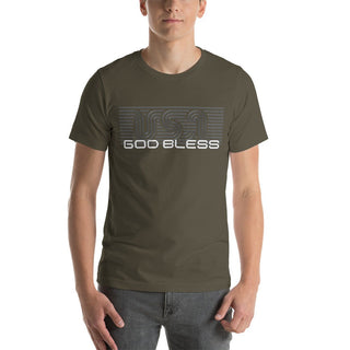GOD Bless USA T-Shirt ShellMiddy GOD Bless USA T-Shirt Shirts & Tops GOD Bless USA T-Shirt Army Green unisex-staple-t-shirt-army-front-62b8ea1b86841 unisex-staple-t-shirt-army-front-62b8ea1b86841-4
